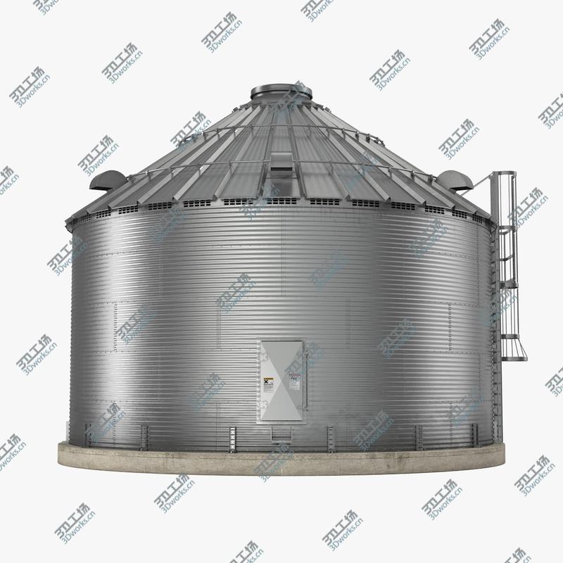 images/goods_img/2021040163/3D model Grain Storage Bins Collection/4.jpg